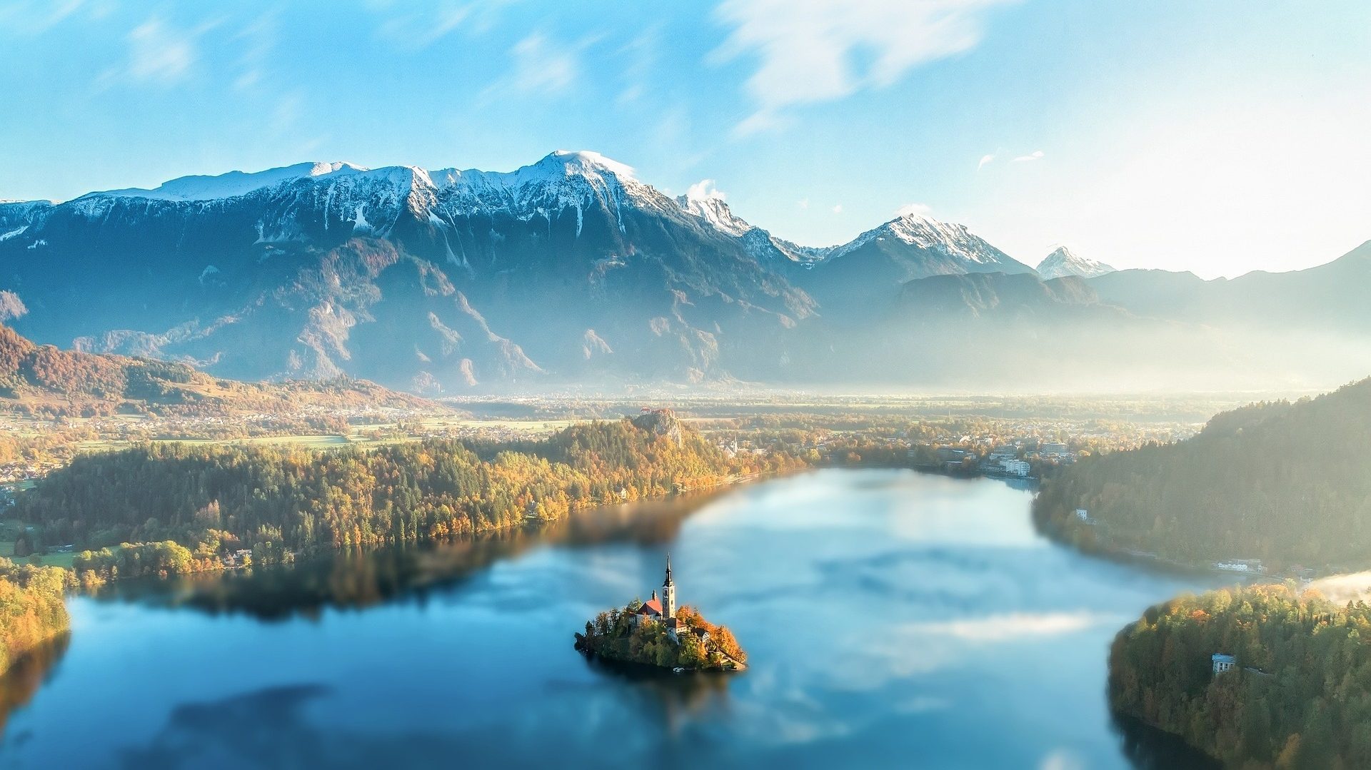 El Lago Bled en Eslovenia