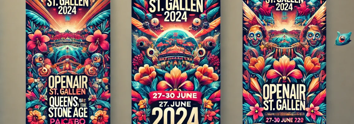 Del 27 al 30 de junio de 2024 Festival OpenAir St. Gallen 2024