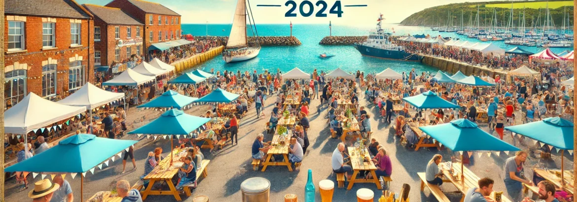 Festival del marisco de Dorset 2024. La edición de 2024 se celebrará los días 7 y 8 de septiembre en la península de Weymouth.